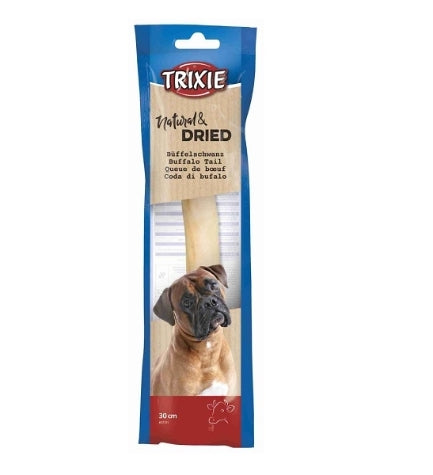 Trixie Buffalo Tail Dental Dog Treats - 30CM