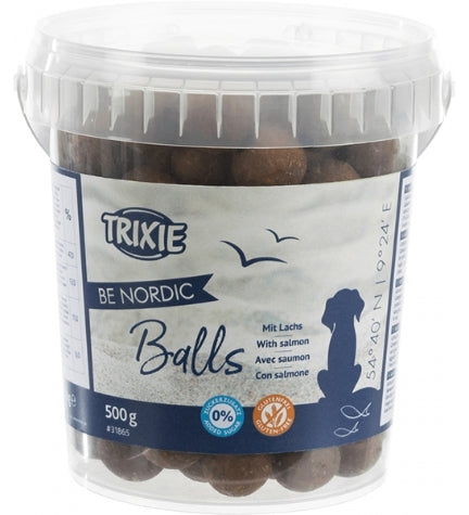 Trixie BE NORDIC Salmon Balls Dog Treats - 500G