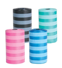 Trixie Medium Dog Dirt Bags with Stripes - 4X20PCS