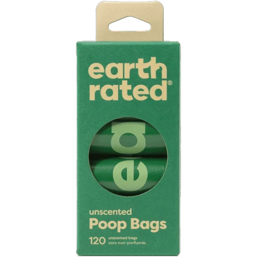 Earth Rated Dog Poop Bags Refill Rolls (Unscented)
