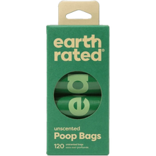 Earth Rated Dog Poop Bags Refill Rolls (Unscented)