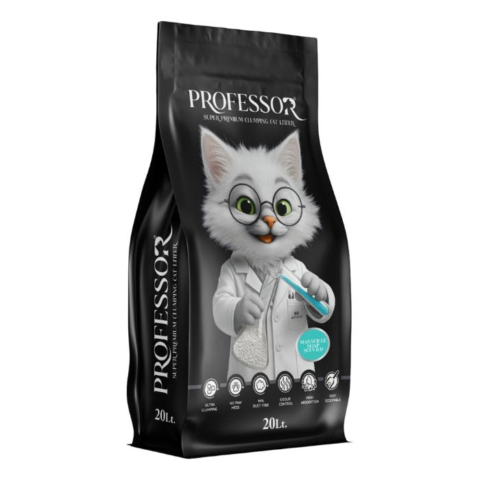Professor Cat Litter - Marseille Soap Scented - 20L