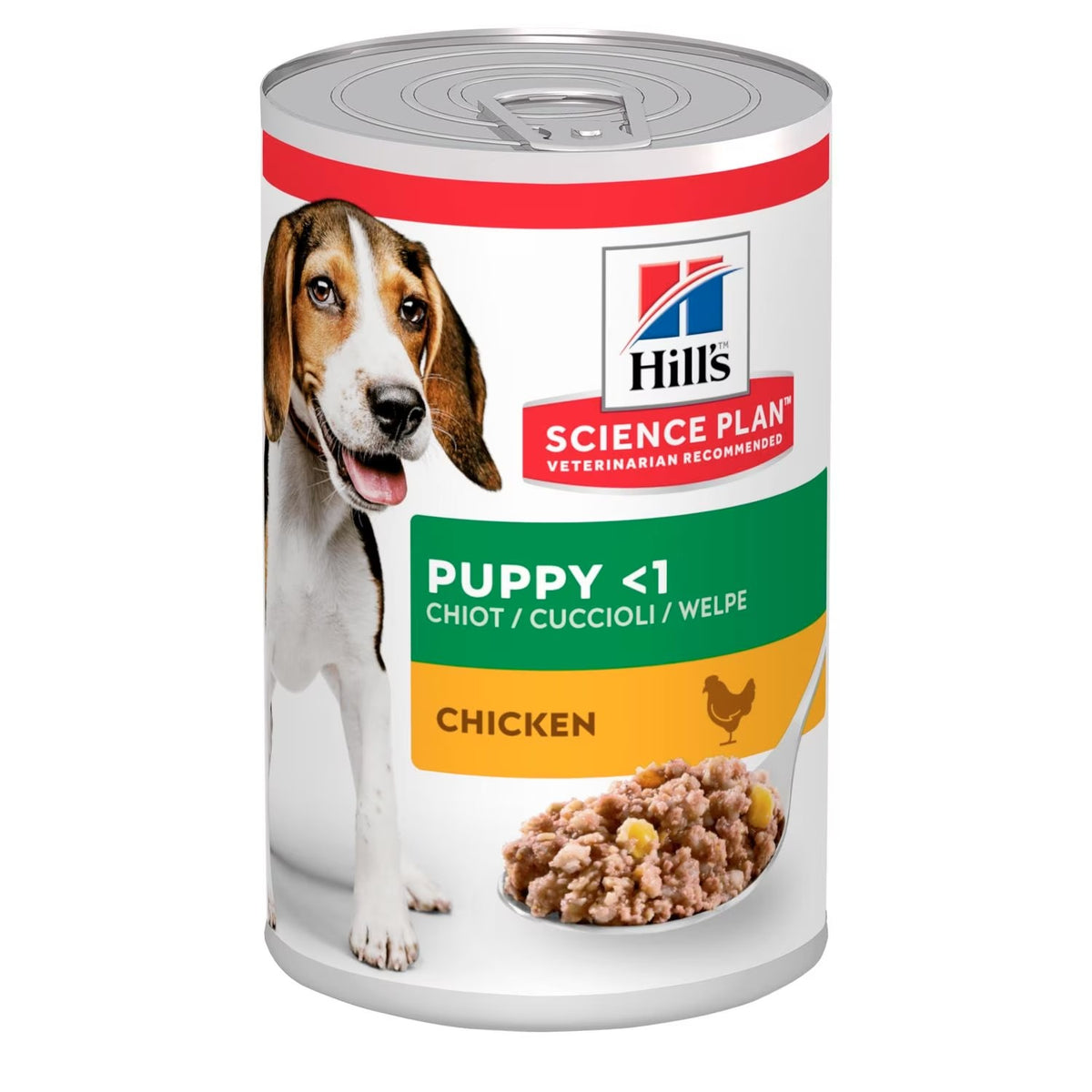 HillÃƒÆ’Ã‚Â¢ÃƒÂ¢Ã¢â‚¬Å¡Ã‚Â¬ÃƒÂ¢Ã¢â‚¬Å¾Ã‚Â¢s Science Plan Puppy Wet Food With Chicken (12x370g)