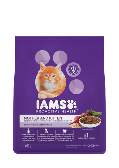 IAMS Proactive Health Mother&Kitten Dry Food - 1KG