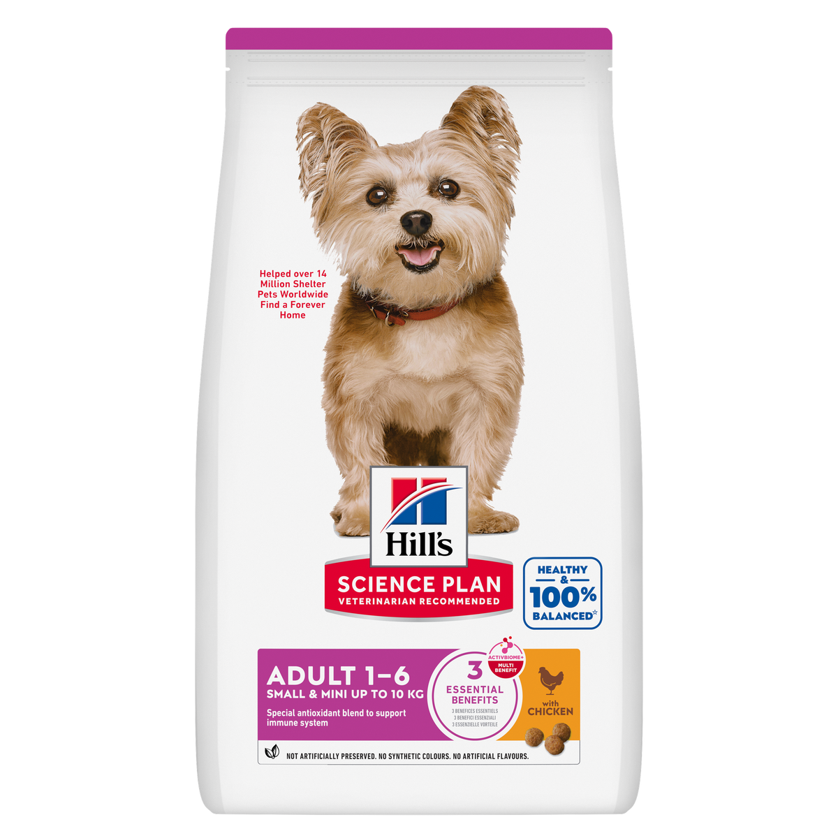 HillÃƒÆ’Ã‚Â¢ÃƒÂ¢Ã¢â‚¬Å¡Ã‚Â¬ÃƒÂ¢Ã¢â‚¬Å¾Ã‚Â¢s Science Plan Small & Mini Adult Dog Food With Chicken (3kg)