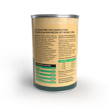 Zeal Grain Free Canned Dog Food 390g - (Chicken & Salmon Recipe)
