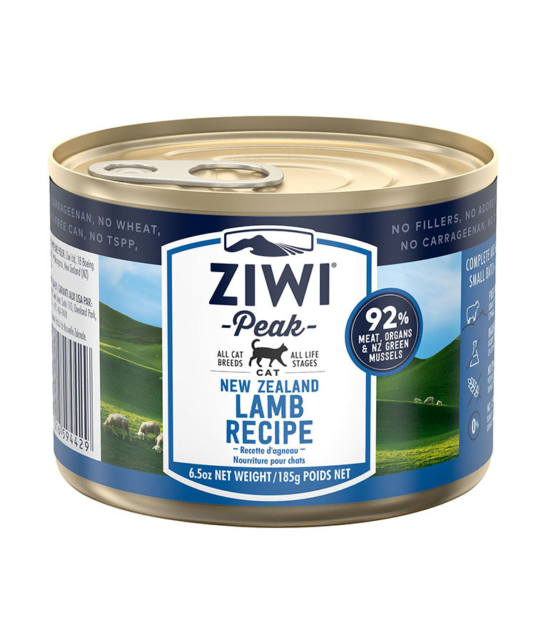 ZIWI Peak Lamb Wet Cat Food 185g 185G/NA